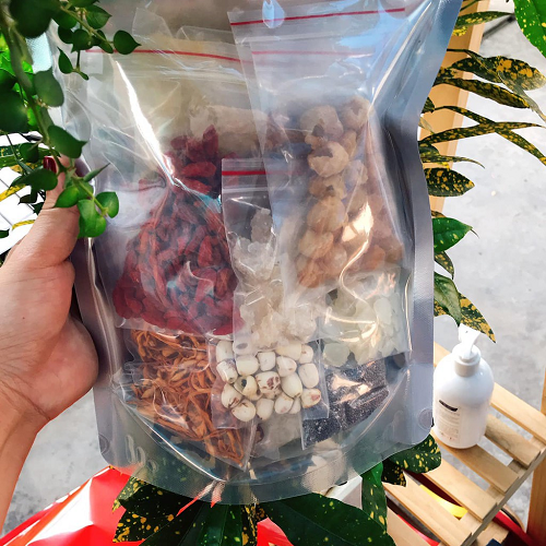 [ COMBO 3 BỊCH CHÈ DƯỠNG NHAN ] Chè dưỡng nhan Bịch 500g.Tặng kèm phần táo đỏ ( CÓ GIẤY HƯỚNG DẪN CÁCH NẤU )