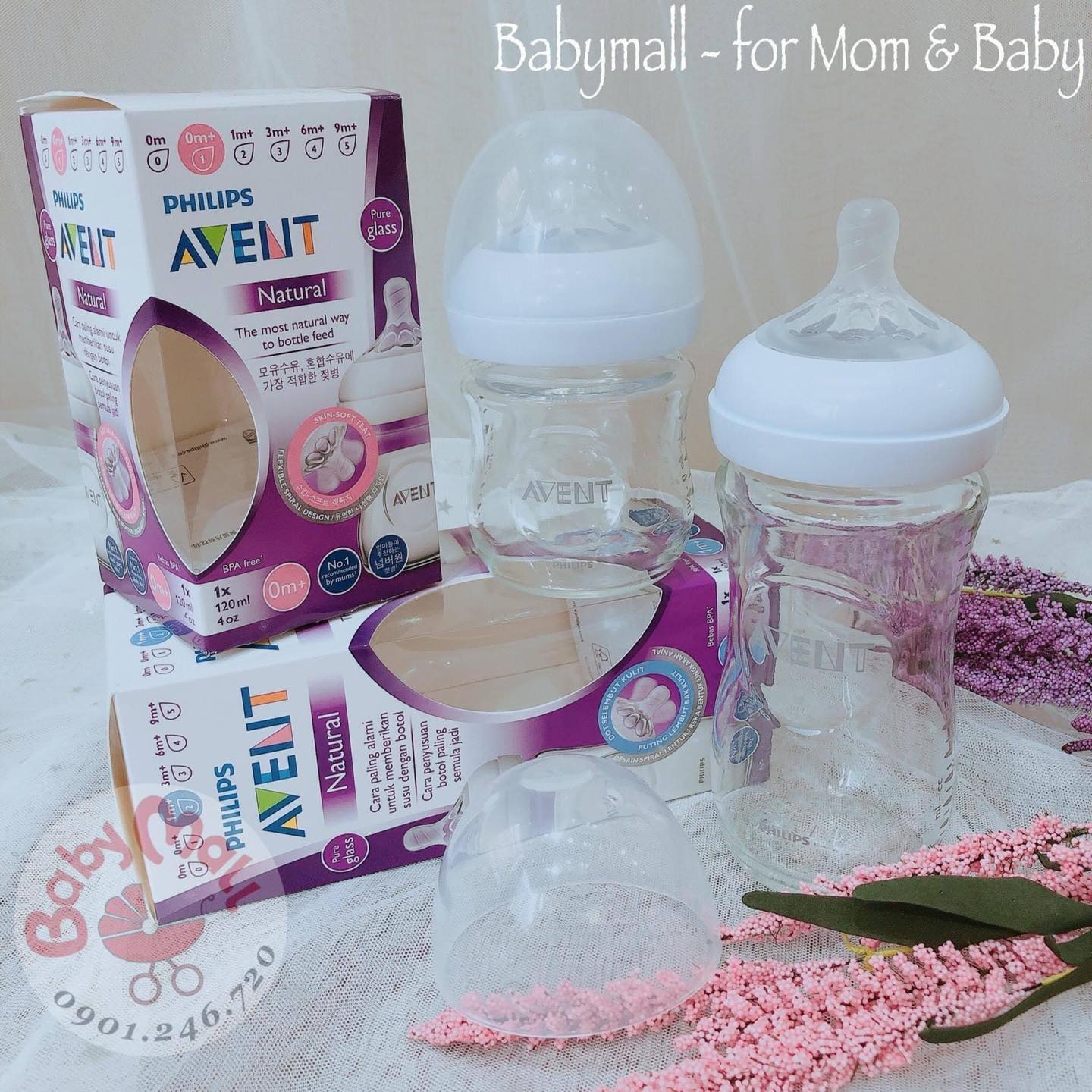Bình sữa Avent Natural Babymall.vn