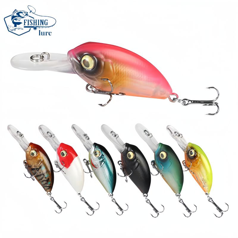 Cá giả câu lure crank bait e39 3,9cm/4,8g fishing lure