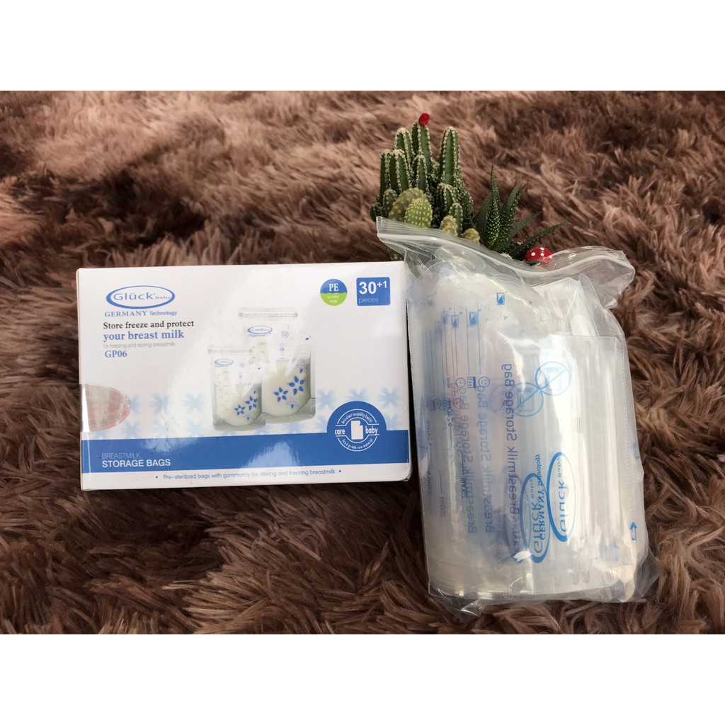 Túi trữ sữa 3D Gluck Baby