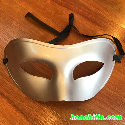 Mặt Nạ Hoá Trang Dự Tiệc Halloween Trơn Tròn