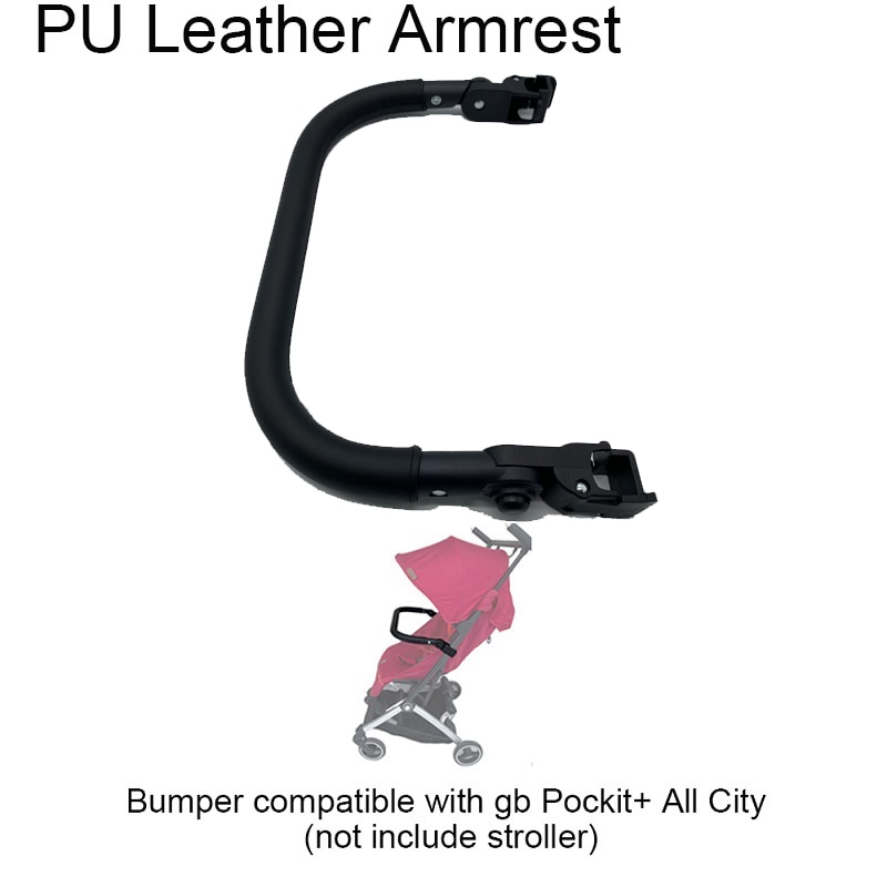 COLU KID® Stroller Accessories Armrest Front Bumper Handrail For GB Pockit+ Air,Pockit+,Pockit+ All City,Pockit+ All Terrain
