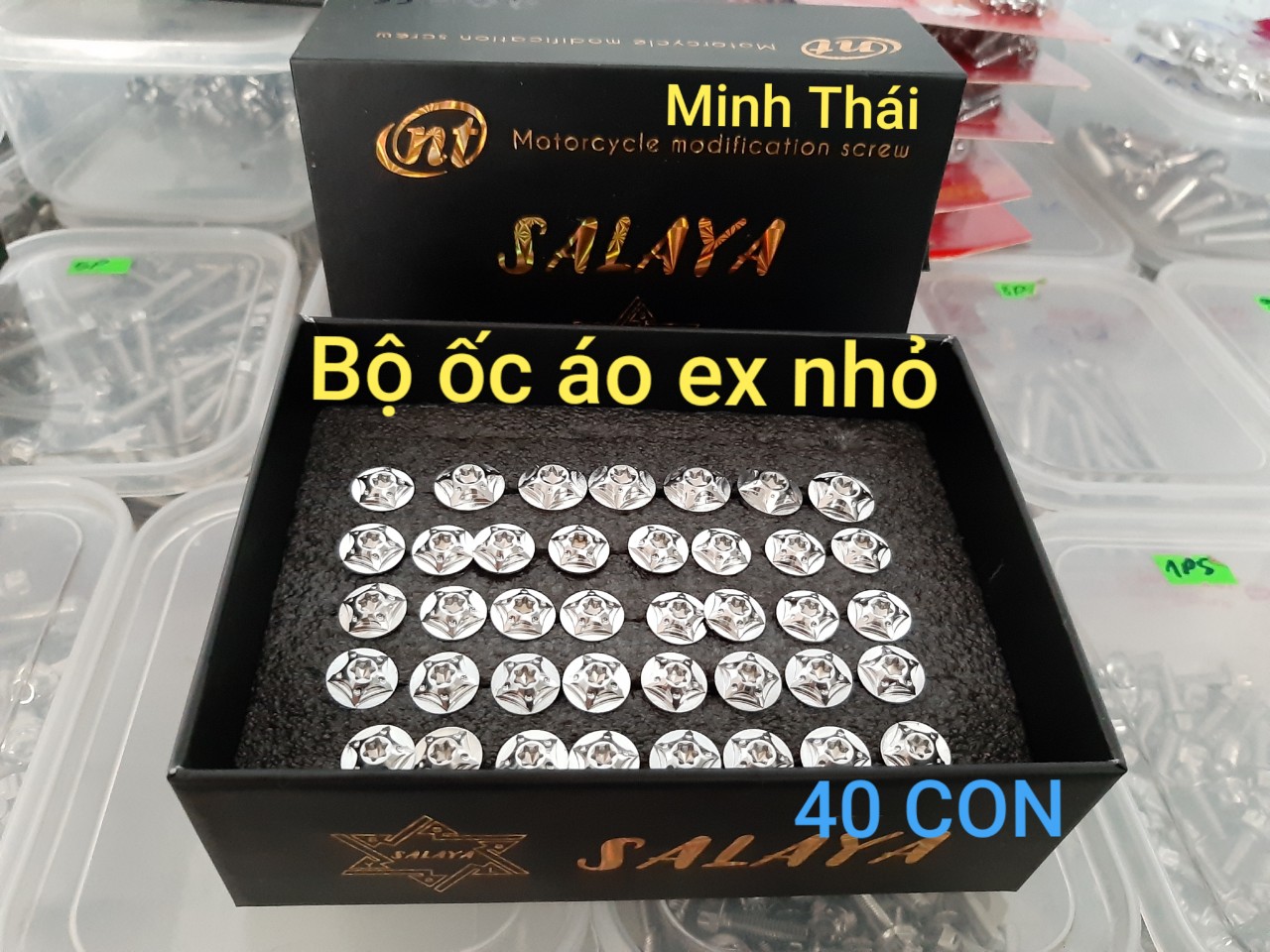 [HCM]ốc áo ex 2010 salaya 40con