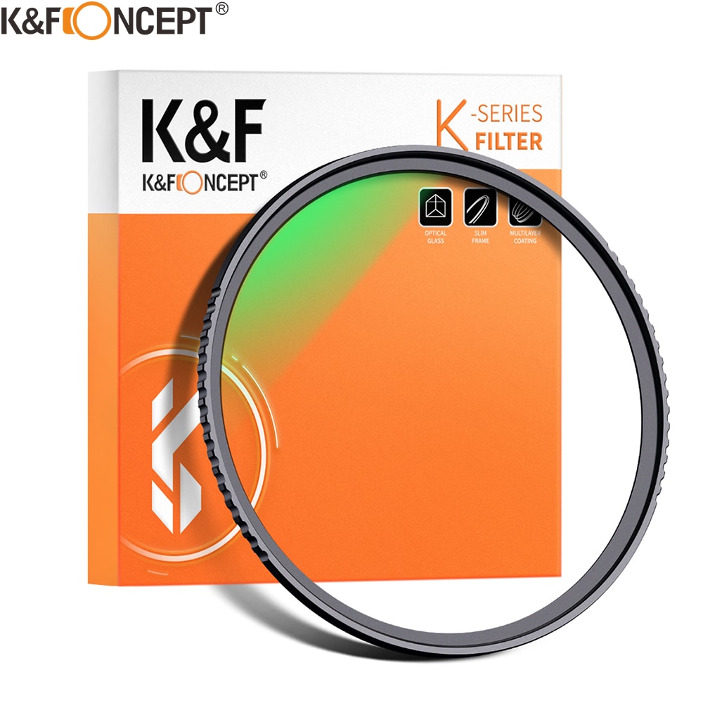 K&f concept 37-86mm uv filter mc ultra slim optics with multi coated protection 37mm 49mm 52mm 58mm 62mm 67mm 77mm 82mm
