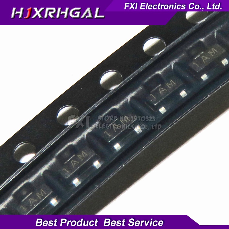 100pcs mmbt3904 2n3904 sot23 3904 sot smd sot-23 sot23-3 1am transistor new original integrated circuit