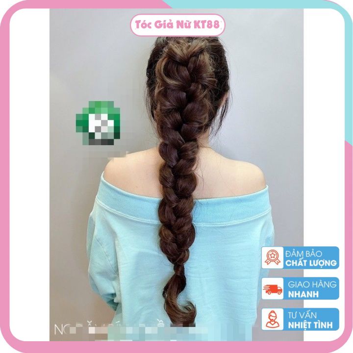 Tóc Giả Ngoặm Bính Phồng Độc Quyền