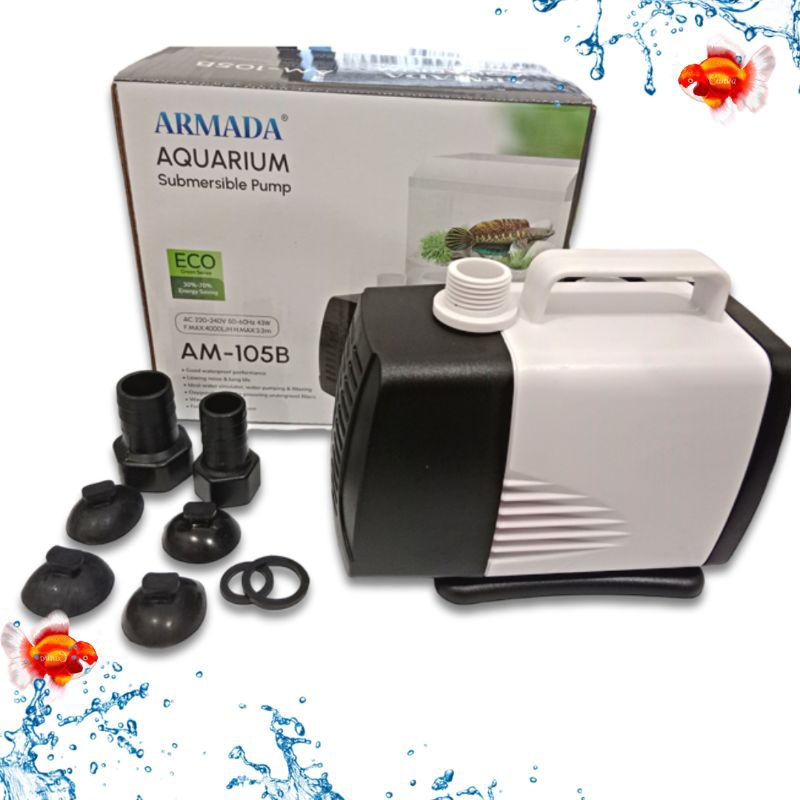 Pompa Kolam Hidroponik ARMADA AM 105B