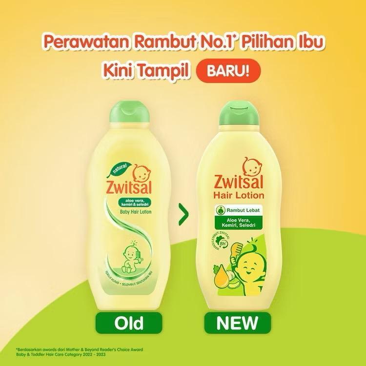Zwitsal Hair Lotion Aloe Vera 100 ml Lotion Rambut Bayi Aloe Vera