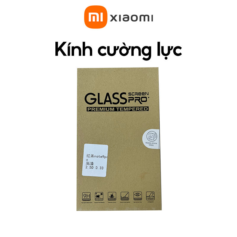 Kính cường lực Xiaomi RedMi Note 9s/ 9 / Note 10/10s/ Note 9 Pro/ Note 10 Pro/ Note 11 / 11Pro - Full màn hình