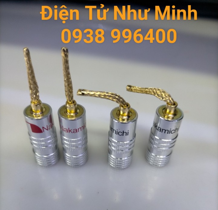 Jack loa mỏ chim cao cấp nakamachi dạng tiếp xúc mềm - jack loa mỏ chim đồng nguyên chất