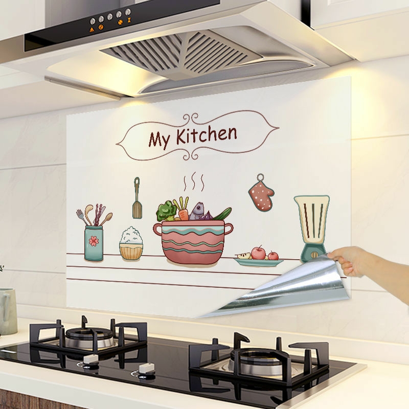 Decal dán bếp chống dầu mỡ cách nhiệt My Kitchen