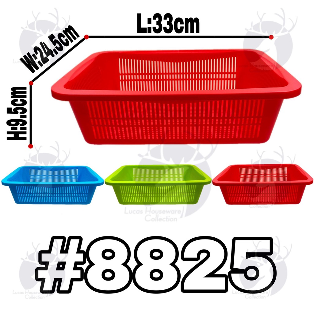MULTI PURPOSE PLASTIC COLANDER / BASKET TRAY / DISH ORGANIZER / DISH