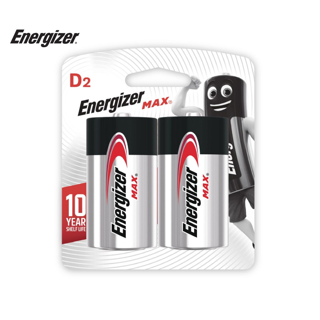 Pin D Energizer Max E95 BP2 - Vỉ 2 Viên