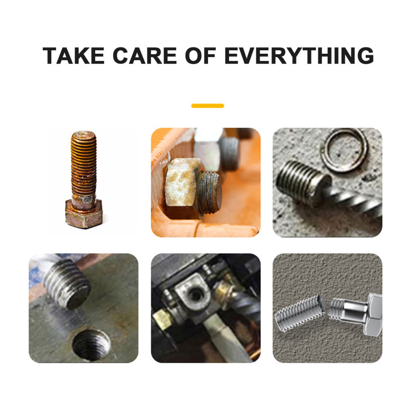 ⭐5pcs⭐ Hex Screw Extractors Power Tool Broken Damaged Screw Extractor Drill Bit Guide Set Broken Bolt Remover Easy Out Set