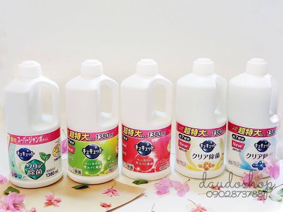 [NHIỀU MÙI] Nước rửa chén Kao  - Hàng nội địa Nhật