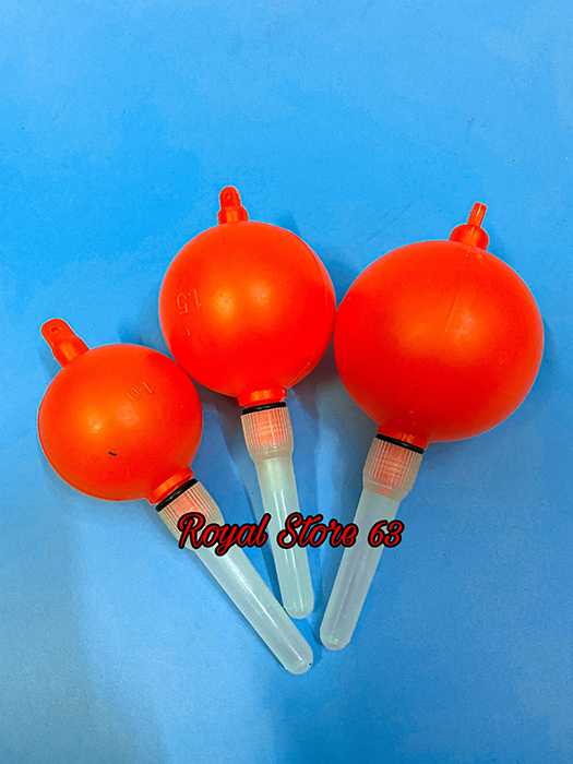 Phao nhựa đỏ câu cá, câu sông