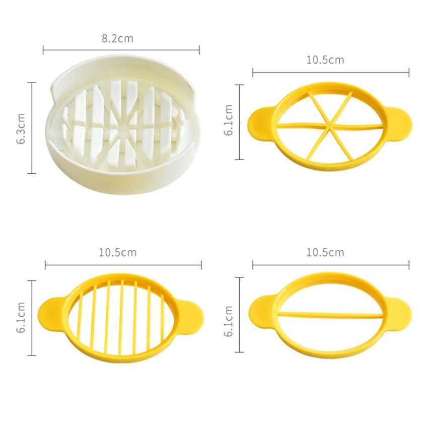 Eggs Slicer Cutter Egg Cooking Tools Multifunctional Egg Cutter Mold Cutter Artifact Gadgets Kitchen Manual Egg Slicer