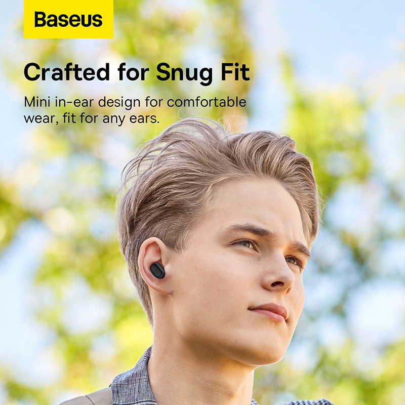 Baseus Bowie EZ10 True Wireless Earphone Bluetooth 5.3 Wireless Headphone HiFi bean Sports Earbuds Fast Charge 0.06' Low Latency. 