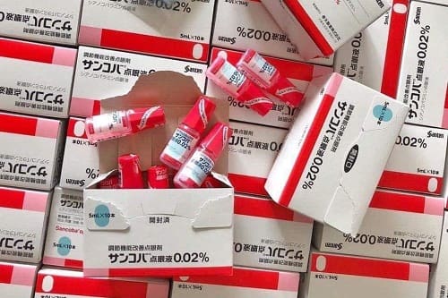 Nước nhỏ mắt SANCOBA 5ml Nhật Bản