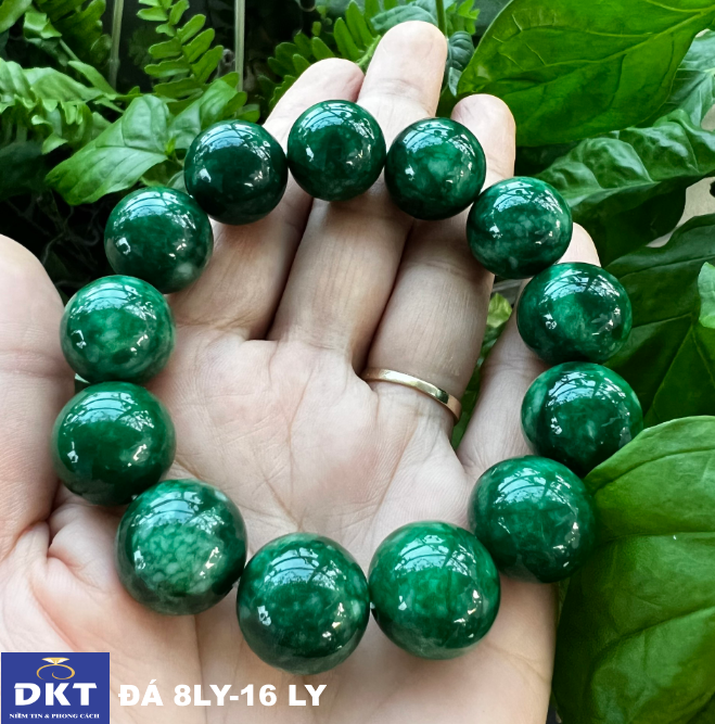 🍁(Chuyên Sỉ Cẩm Thạch ) Chuỗi Vòng tay cẩm thạch sơn thủy tự nhiên 8LY - 16 LY phong cách mới,chuỗi bình an -thịnh vượng,hàng thực tế.