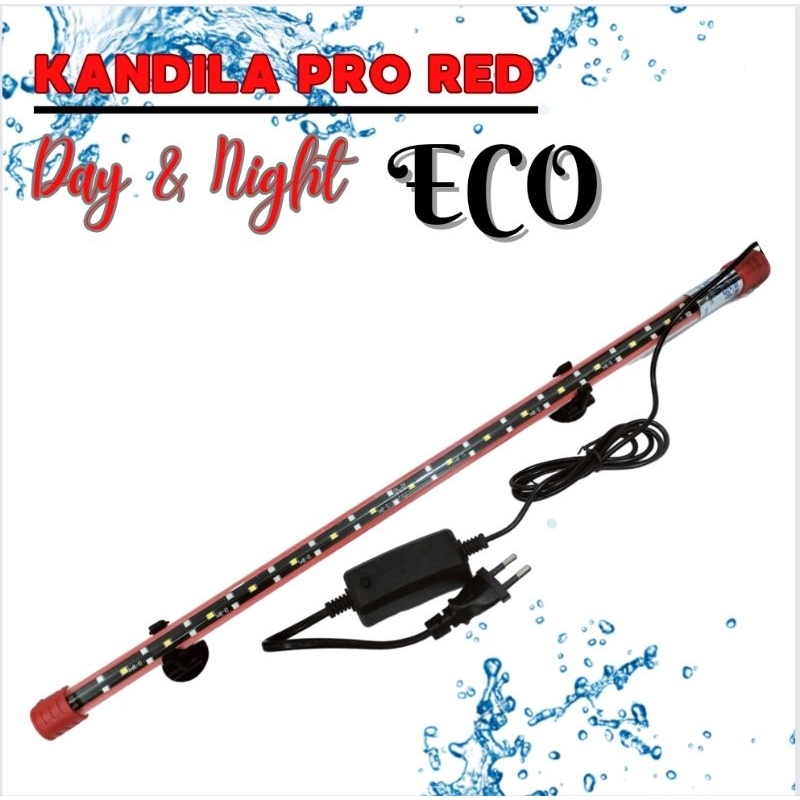 KANDILA PRO RED DAY & NIGHT ECO 400 LAMPU LED CELUP TANNING AQUARIUM