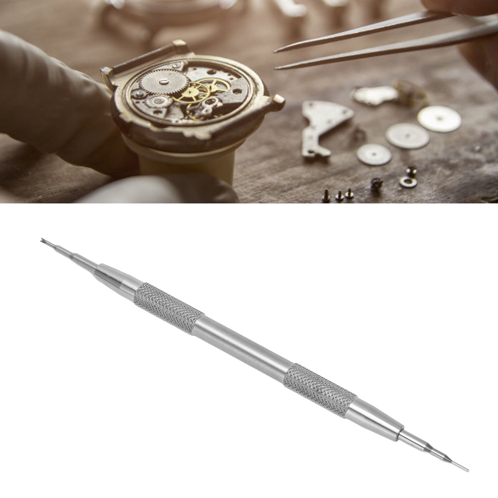 Watch Spring Bar Tool Double Tip Watch Link Remover Tool Stainless Steel for Adjust Replace Watch Strap