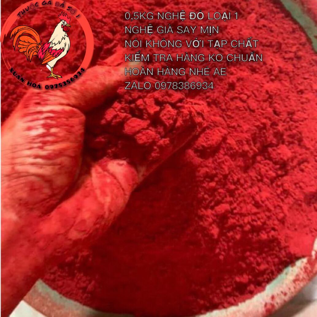 Nghệ đỏ loại 1 không lẫn tạp chất 0.5Kg