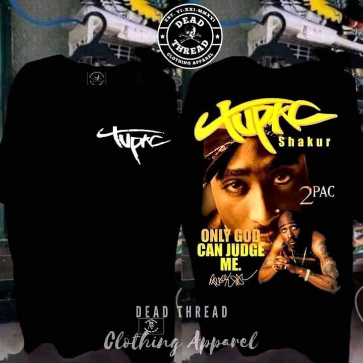 tupac shakur apparel