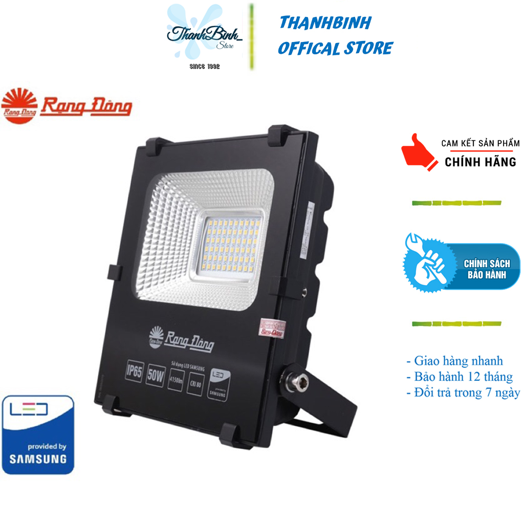 ĐÈN LED CHIẾU PHA RẠNG ĐÔNG 20W/ 30W/ 50W- CHỐNG NƯỚC IP65