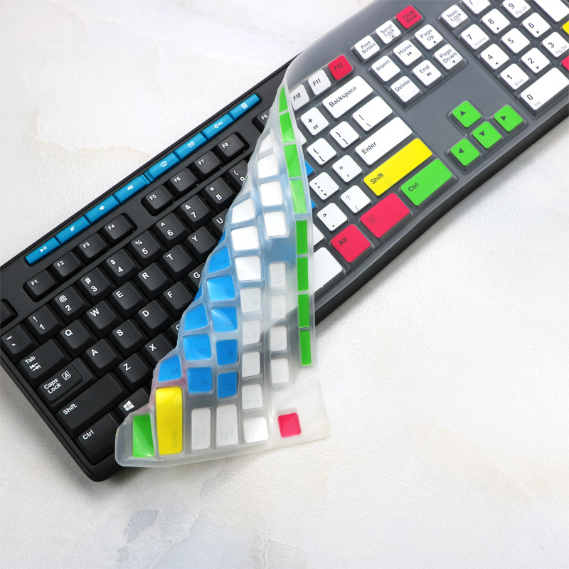 Suitable for Logitech K200 K260 desktop computer keyboard membrane K270 K275 key silicone protective cover MK275. 