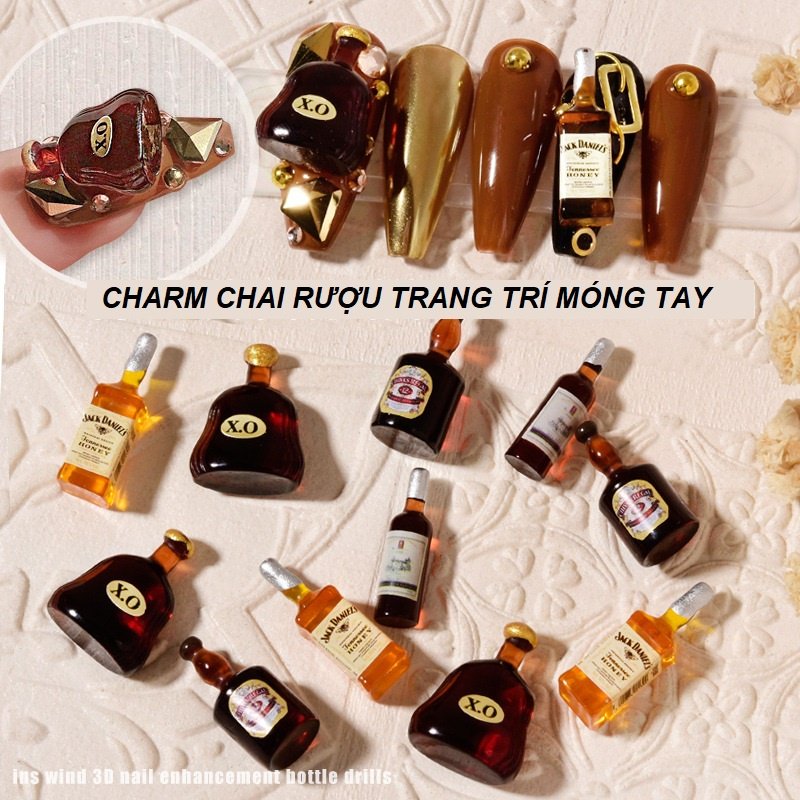 [HCM]Charm Nail , Charm Nơ , Đính Móng