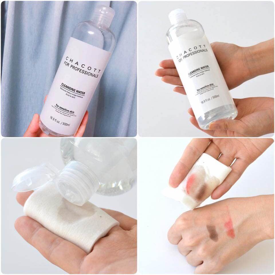 Nước Tẩy Trang CHACOTT FOR PROFESSIONALS CLEANSING 500ML