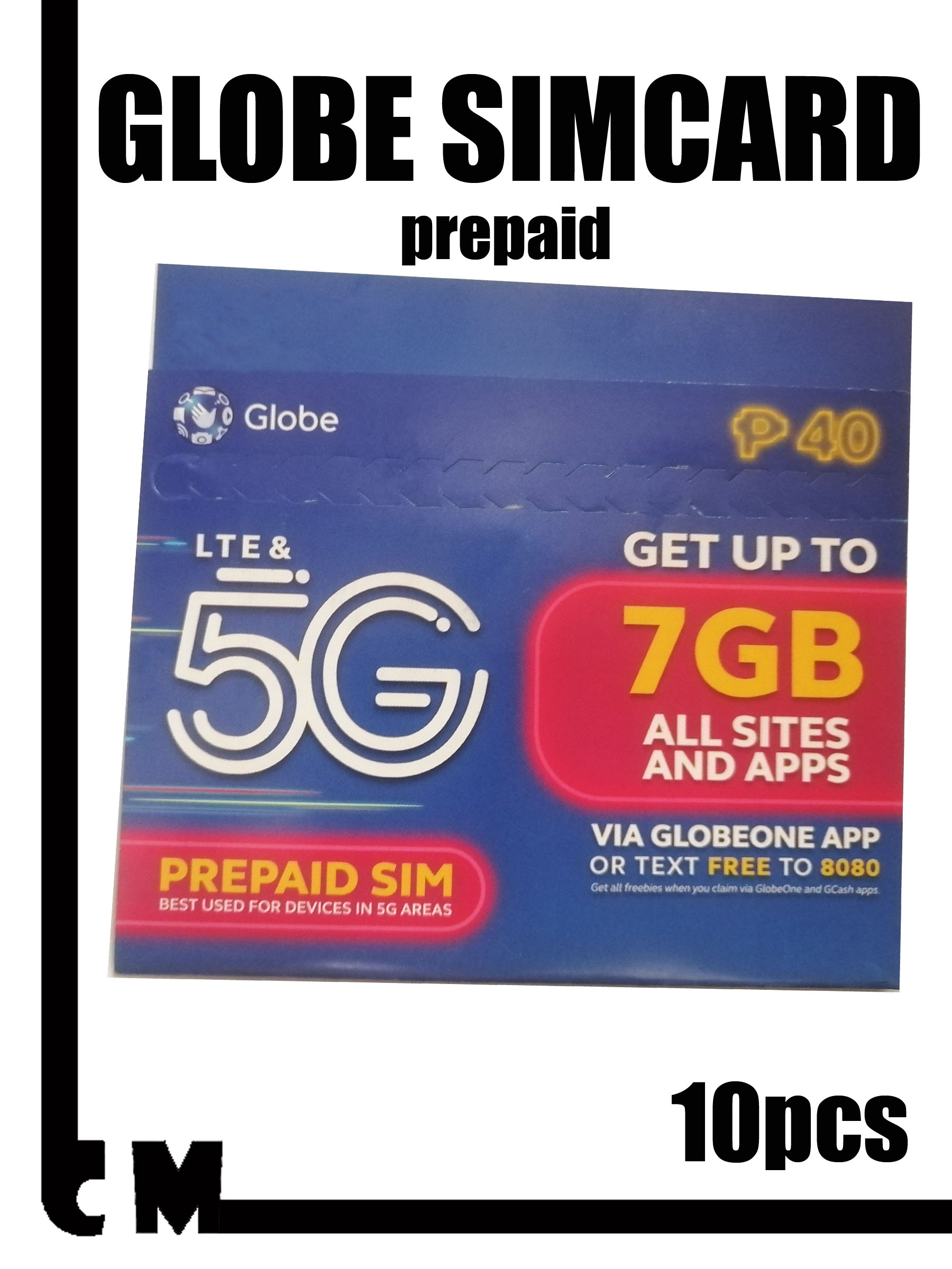 Globe prepaid sim 10pcs | Lazada PH