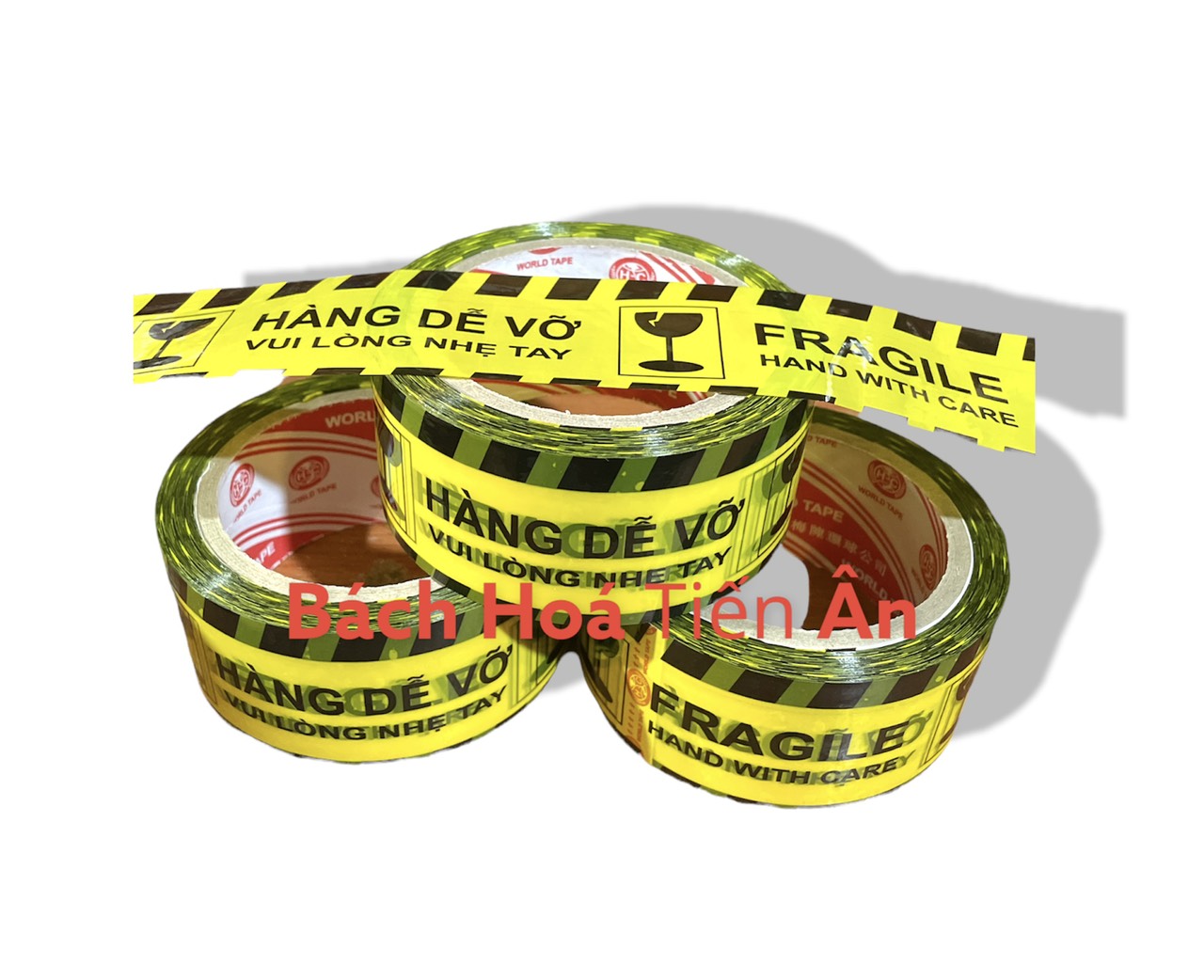 Combo 3 cuộn băng keo hàng dễ vỡ siêu to, siêu rẻ, giá rẻ tận xưởng