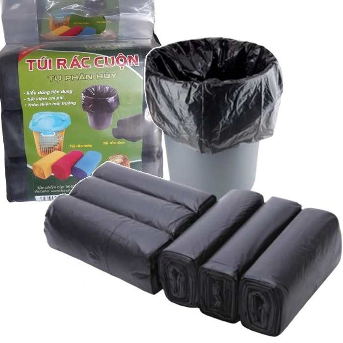 Set 3 cuộn túi đựng rác tự phân hủy anh lành