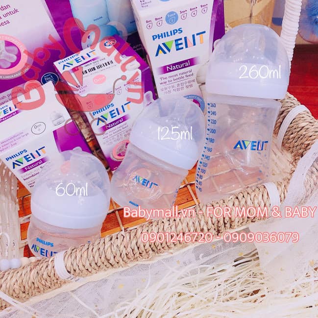Bình sữa Avent Natural Babymall.vn