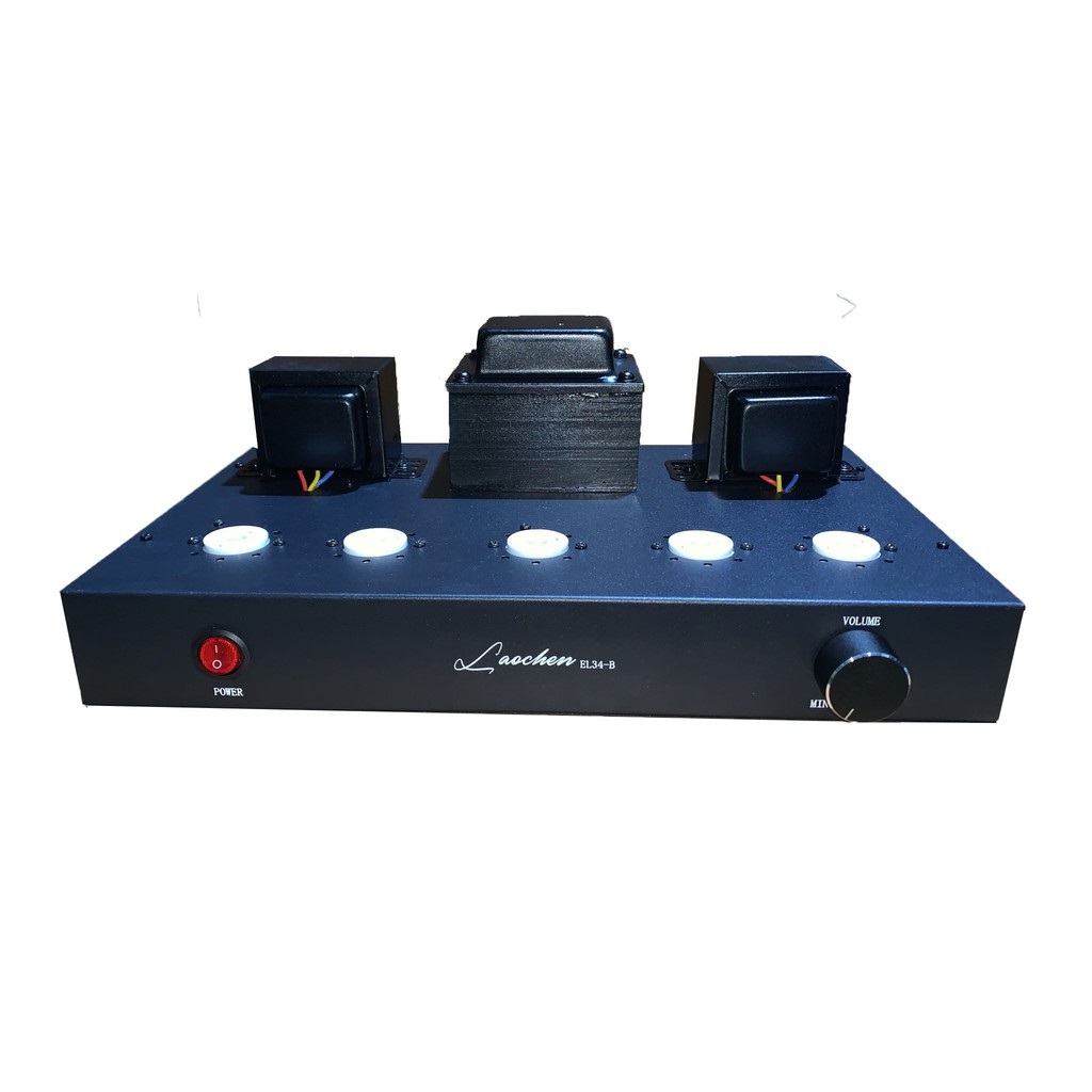 Ampli đèn EL34 hãng Oldchen công suất 10w/ 1 kênh chất âm mềm mại (EL34 5 bóng bạc). Oldchen EL34-B Tube Amplifier Single Ended Amplifier Hifi Amp Vacuum Tubes