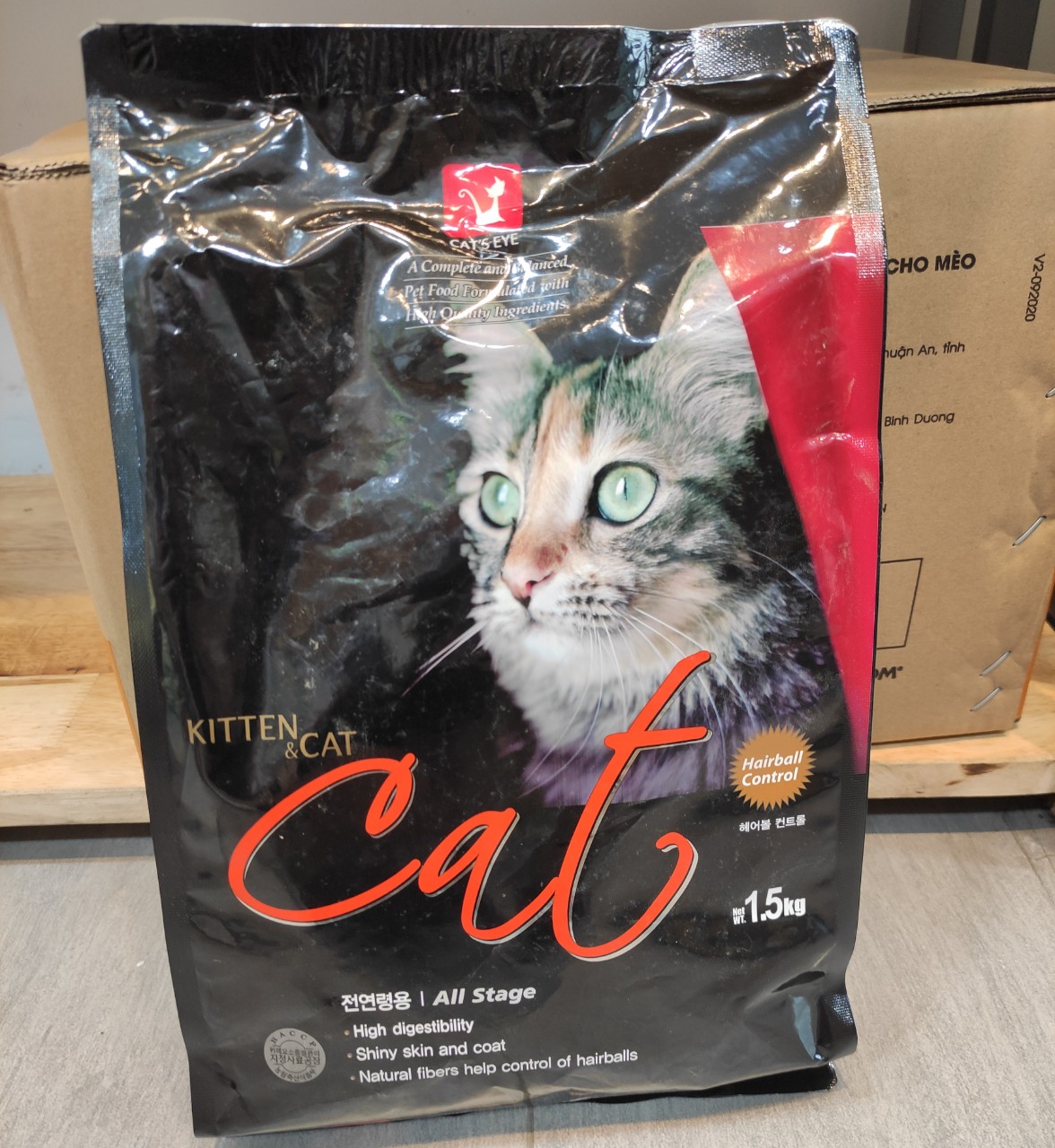 THỨC ĂN HẠT CHO MÈO Cat Eye Túi 1,5 Kg