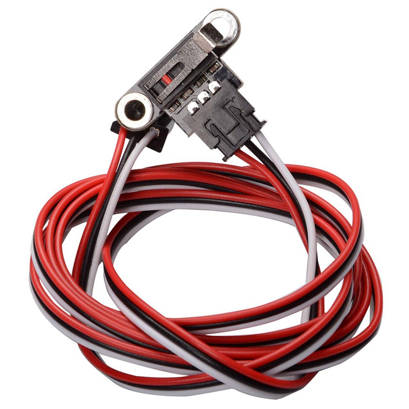 6 Pcs 3D Printer Switch Mechanical Limit Switch Module Mini Endstop Switches with 1M 3Pin Cable for 3D Printers Parts