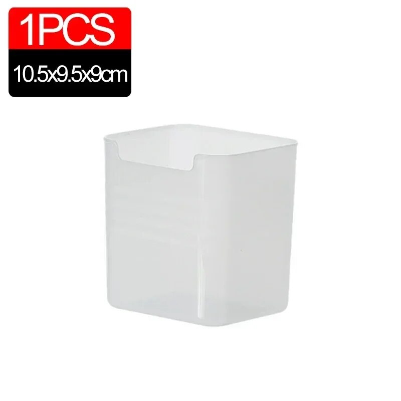 1/5Pcs Refrigerator Storage Boxes Food Fresh Organizer Cold Storage Crisper Fruit Spice Food Container Boxes Home Kitchen