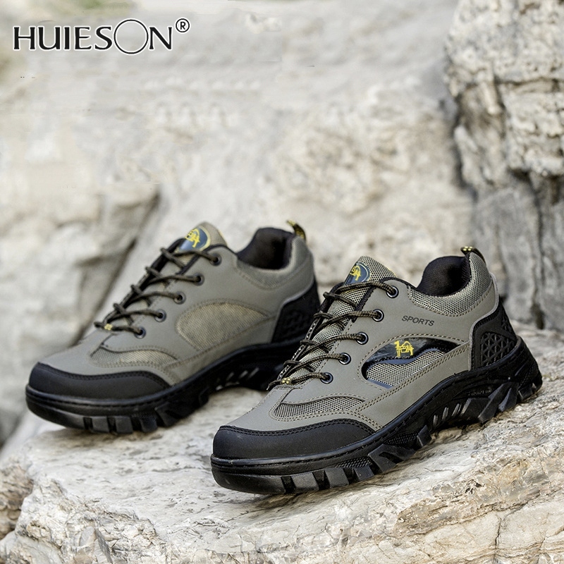 Huieson Sneakers, men s shoes, new outdoor hiking shoes, non
