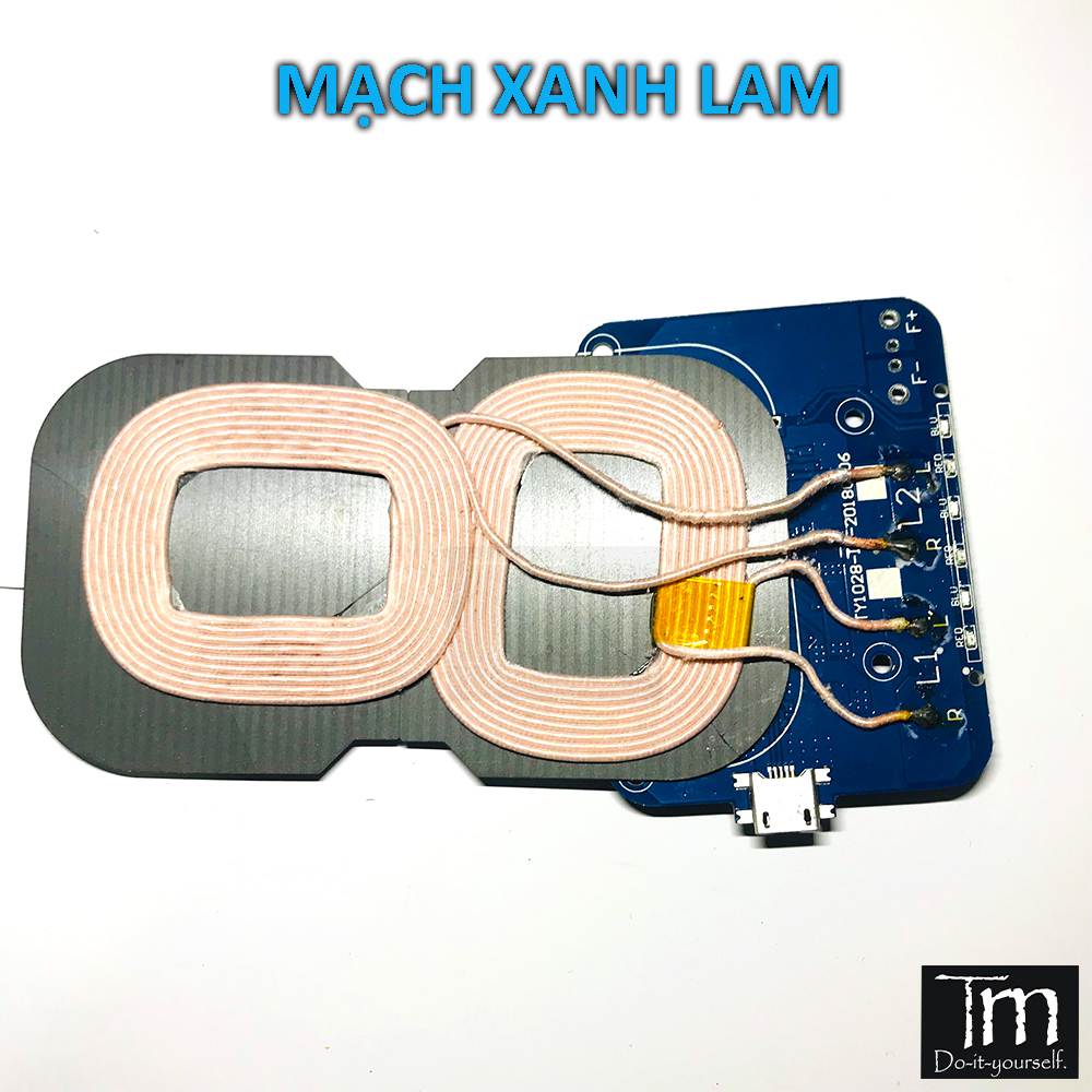 Đế Sạc Nhanh Không Dây Qi 5W/10W/15W