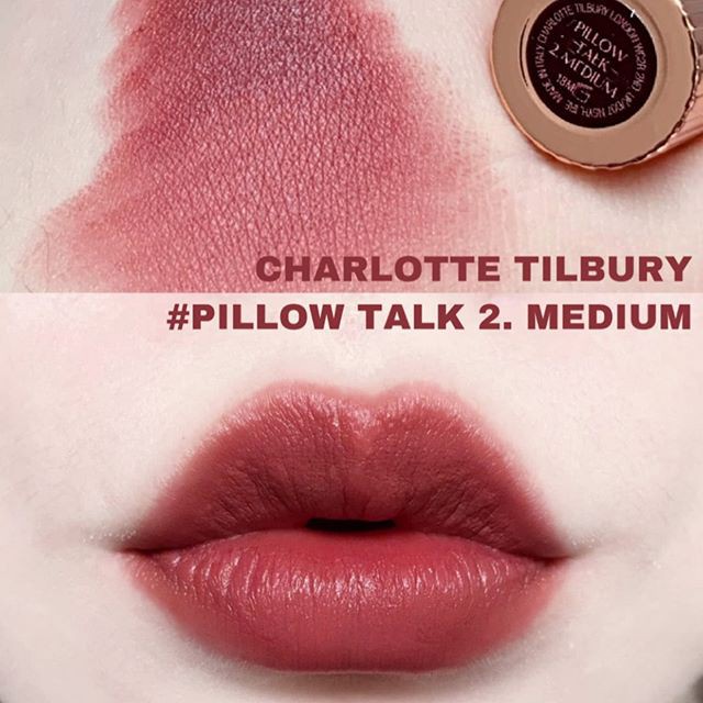Son thỏi lì Charlotte Tilbury PILLOW TALK/ MEDIUM PILLOW mini