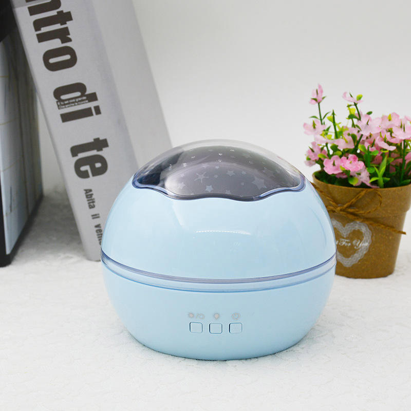 Night light Romantic rotating star projection light USB baby sleeping light bedroom ball light