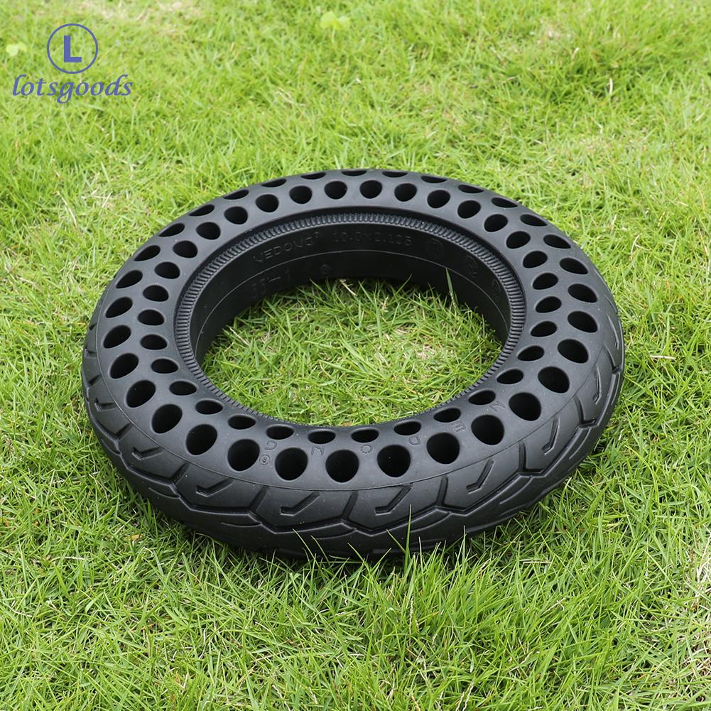 10x2.125 solid tire for m365 pro 2 10 inch electric scooter honeycomb wheel tyre