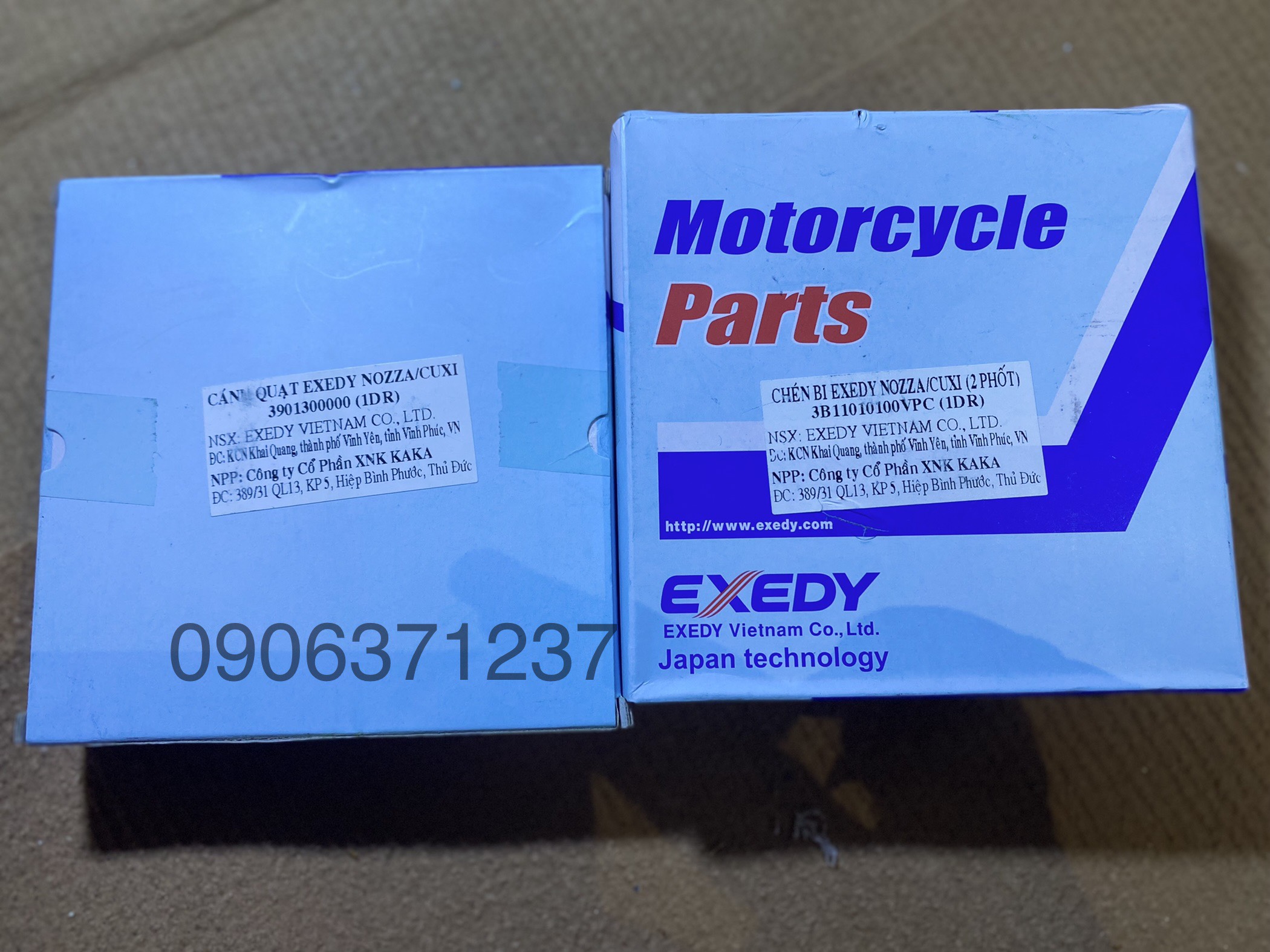 Cặp nhôm nồi trước xe Cuxi/ Nozza