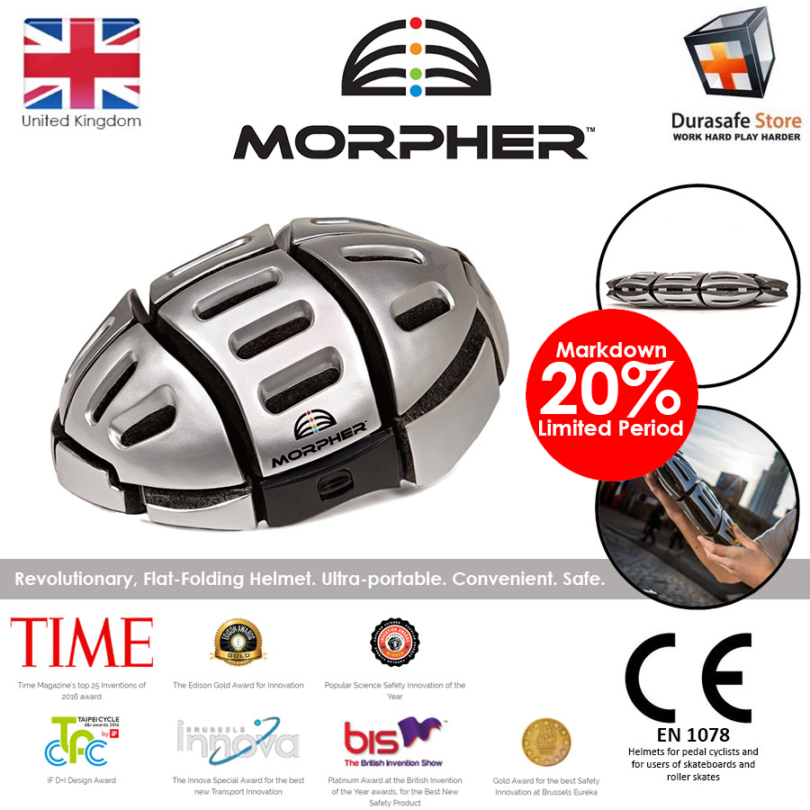 Morpher Helmet Best Foldable Bike Helmet MORPHER Folding