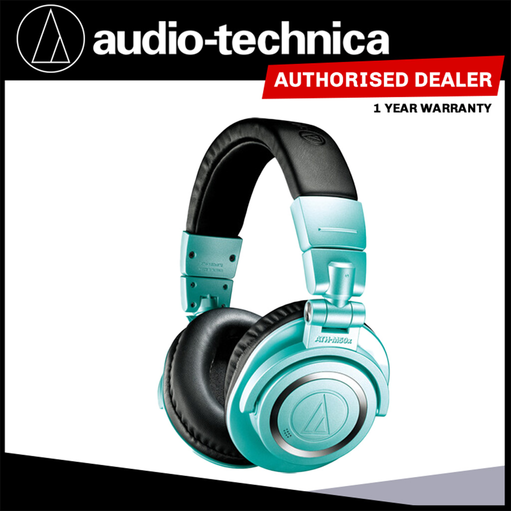 Audio-Technica ATH-M50xBT2 (Ice Blue), m50xbt Professional