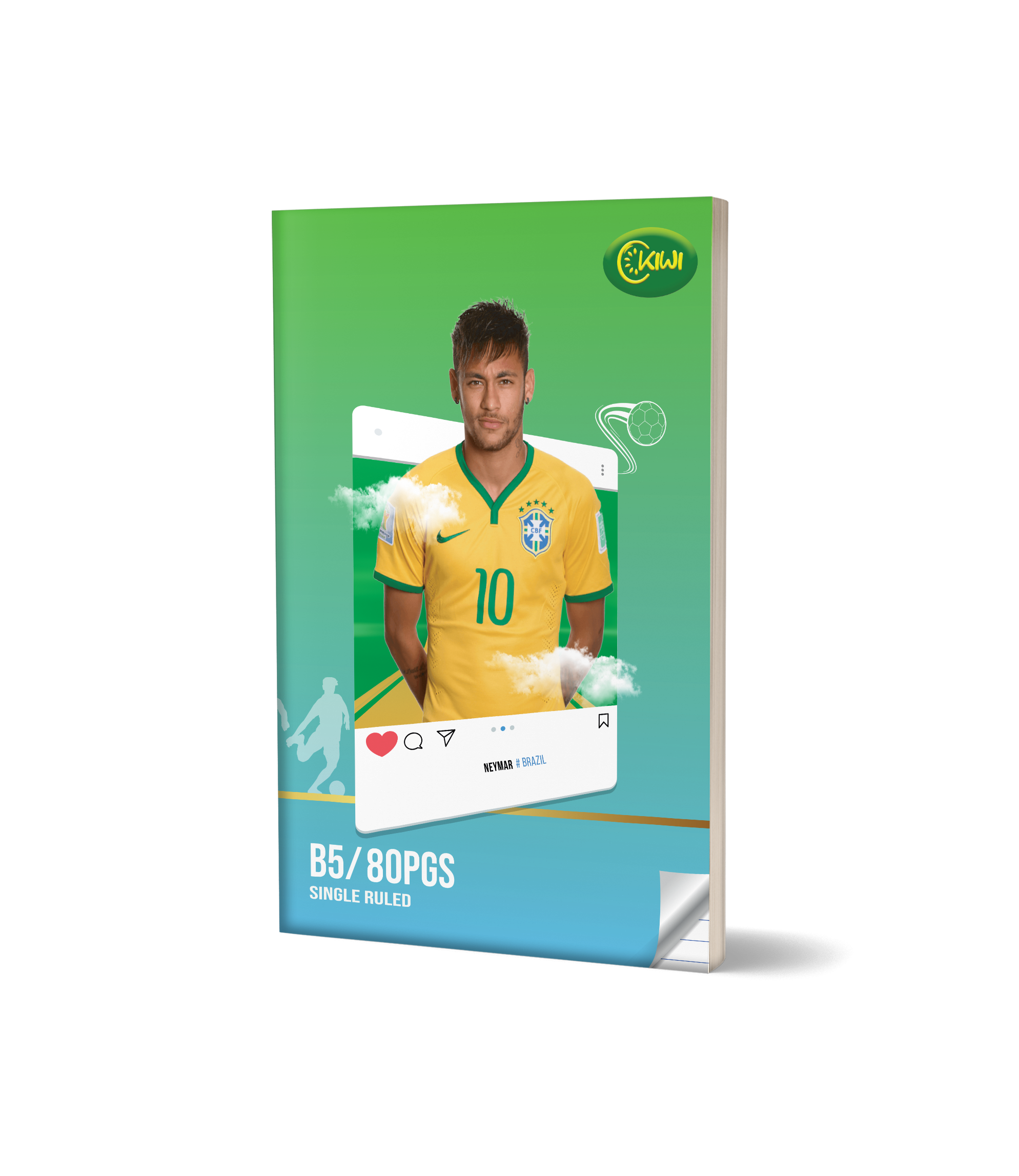 KIWI B5 Single Ruled 80 Pages 8 Book Pack | Daraz.lk