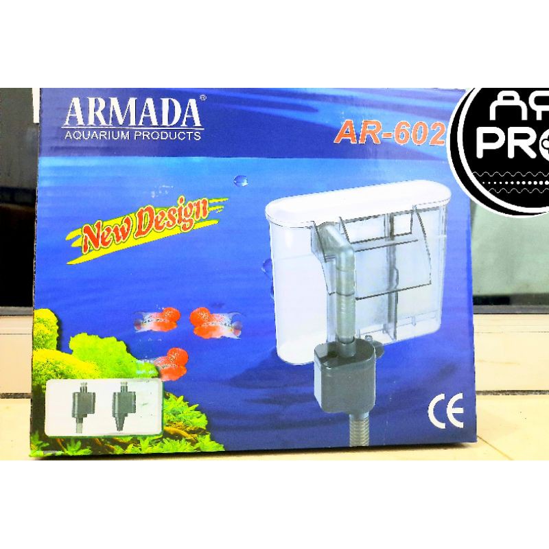 POMPA AQUARIUM SLIM HANGING FILTER ARMADA AR 602
